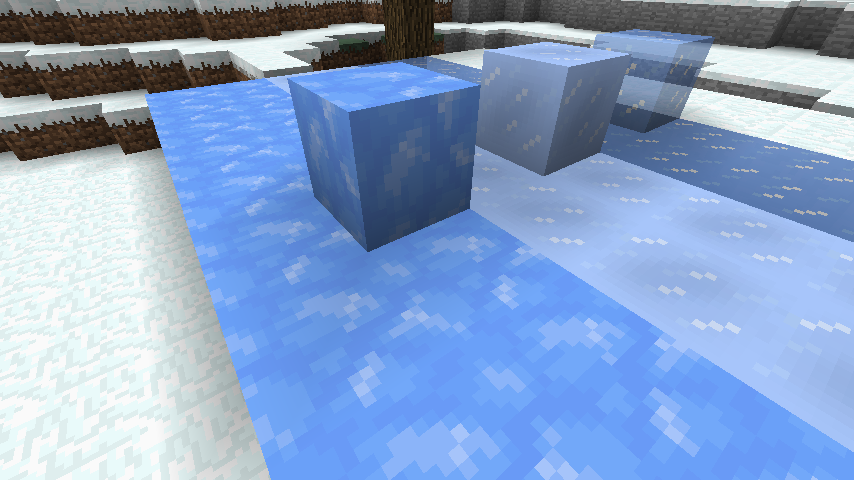 Голубой лед Minecraft 1.13